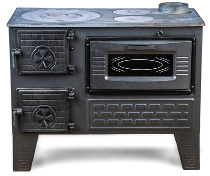 Отопительно-варочная печь МастерПечь ПВ-04 с духовым шкафом, 7,5 кВт в Абакане