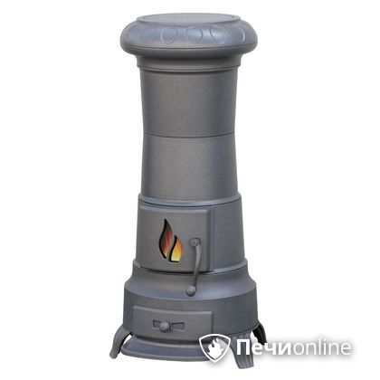 Отопительная печь Plamen Julia эмалир./серая в Абакане