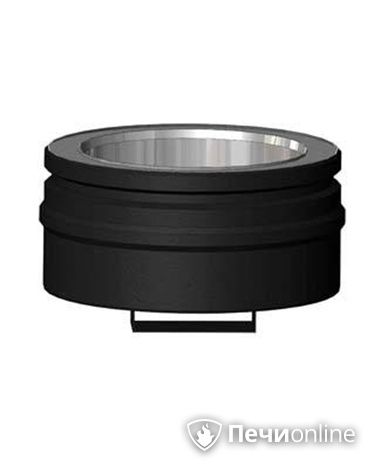 Заглушка Schiedel Заглушка тройника д.150 PM25 (Черный) Permetr в Абакане