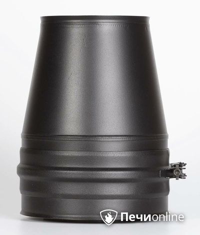 Комплектующие дымохода Schiedel Конус д250 PM25 (Черный) Permetr в Абакане