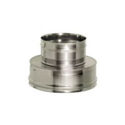 Дымоход Дымок Переходник моно-термо 0,8 мм. "Дымок" PMTFR  115/200-DDDA в Абакане