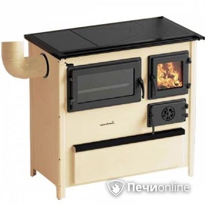 Отопительно-варочная печь MBS Trend Cream L с духовым шкафом в Абакане