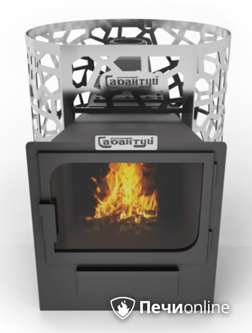 Дровяные печи-каменки Сабантуй Саванна Чугун 16 панорама в Абакане