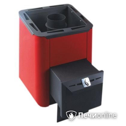 Дровяная банная печь Конвектика Колибри 9 терракота в Абакане