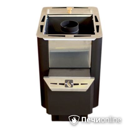 Дровяная банная печь Конвектика Колибри 9Б антрацит в Абакане
