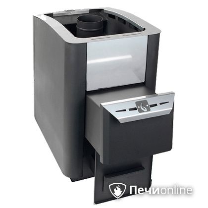 Дровяная банная печь Конвектика 12 антрацит в Абакане
