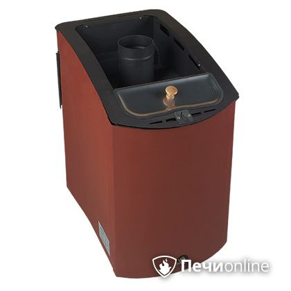 Дровяная банная печь Конвектика 12Б терракота в Абакане