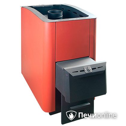 Дровяная банная печь Конвектика 26 терракота в Абакане