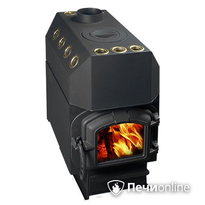 Печь буржуйка Конвектика Ставр 150 с варочной поверхностью и чугунной дверцей в Абакане