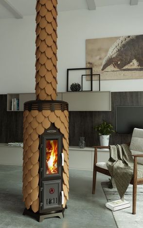 Отопительная печь TMF Сента Панголина Лайт терракота в Абакане