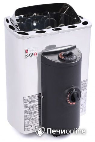 Электрокаменка для сауны Sawo Mini X MX-30NB-Z с пультом управления в Абакане