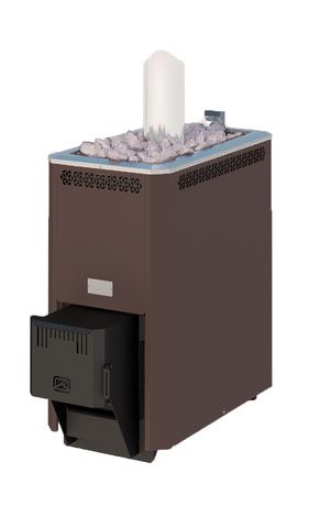 Дровяная банная печь Теплодар Кузбасс-20 ТК (2018) в Абакане