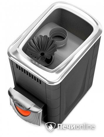 Дровяная банная печь TMF Ангара 2012 Inox ДНС КТК ЗК антрацит в Абакане