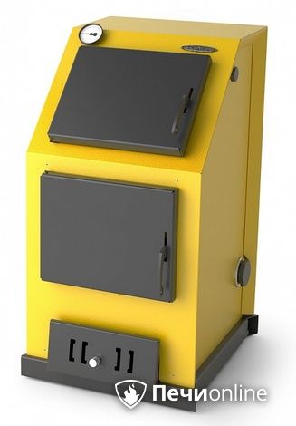 Твердотопливный котел TMF Оптимус Лайт 20кВт под АРТ и ТЭН желтый в Абакане