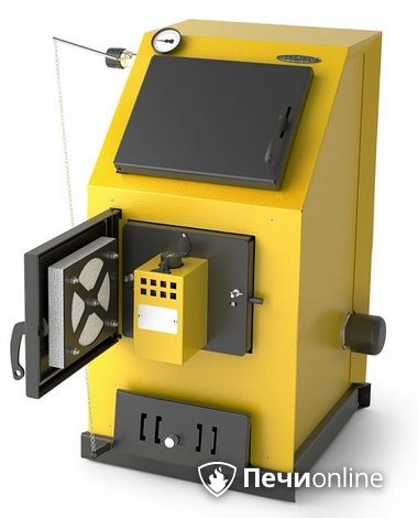 Комбинированный котел TMF Оптимус Газ Электро 20кВт АРТ ТЭН 6кВт желтый в Абакане