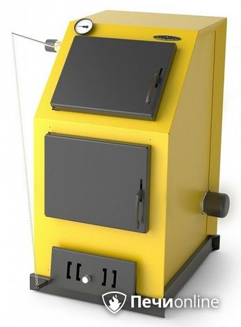 Твердотопливный котел TMF Оптимус Электро 25кВт АРТ ТЭН 6кВт желтый в Абакане