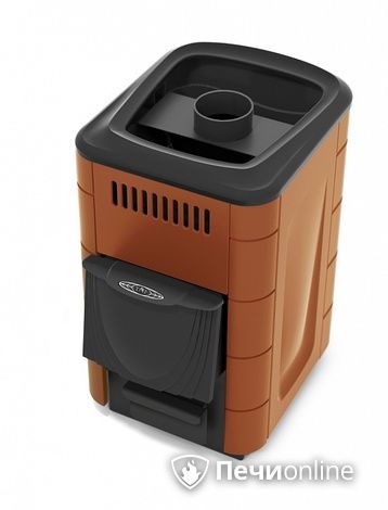 Дровяная банная печь TMF Компакт 2017 Carbon ДА КТК терракота в Абакане