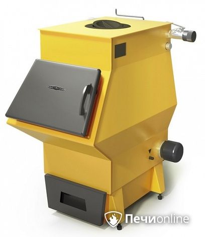 Твердотопливный котел TMF Ташкент 2017 Электро 20кВт, АРТ, ТЭН 6кВт, ЧВК, желтый в Абакане