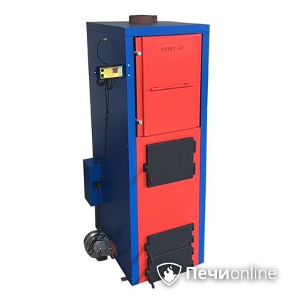 Твердотопливный котел длительного горения Старт 50-Long-MAX (левый) в Абакане