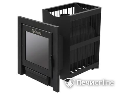 Дровяная банная печь Протопи Сетка 14 Панорама в Абакане