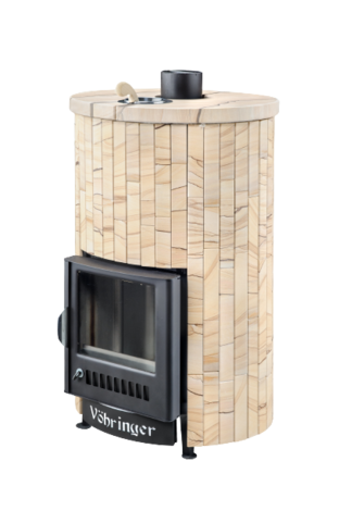 Печь для бани Ферингер  Уют-25 ПФ ("Окаменевшее дерево" наборный) в Абакане