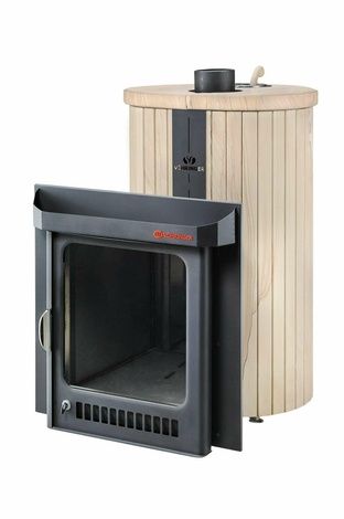 Печь для бани Ферингер  Оптима ПФ ("Окаменевшее дерево" перенесённый рисунок) в Абакане