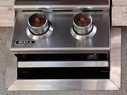 Аксессуар для приготовления на огне BULL Декоративная рамка  под двойную боковую горелку в Абакане