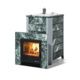 Дровяная печь-каменка ИзиСтим Ялта 35К (Змеевик), AISI 321