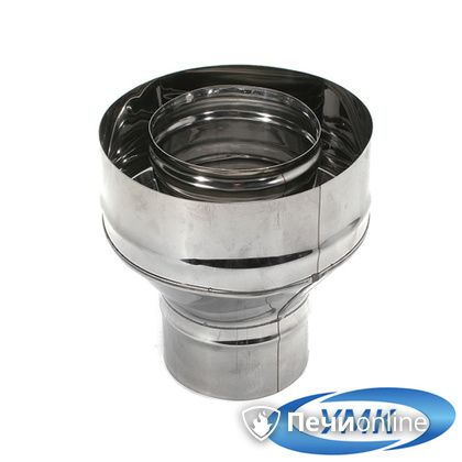 Дымоход УМК Старт-сэндвич холодный D=130х200 Н+Н 0.5мм по воде в Абакане