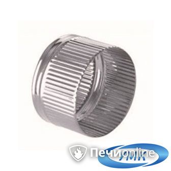  УМК Заглушка глухая D100 0.5 мм нержавейка внутренняя в Абакане