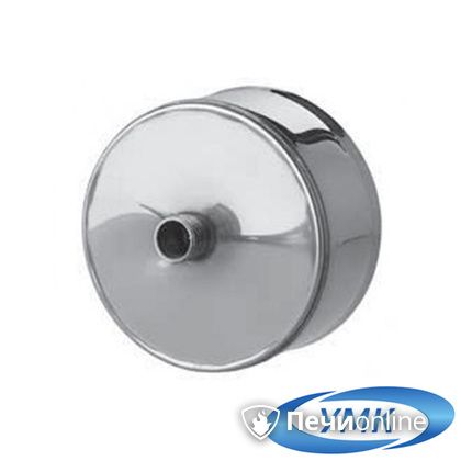  УМК Заглушка с конденсатоотводом D120 0.5 мм нержавейка внутренняя в Абакане