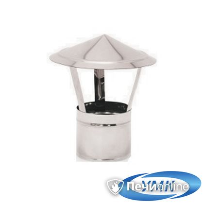 Дымоход УМК Зонт D115 0.5 мм. нержавейка в Абакане