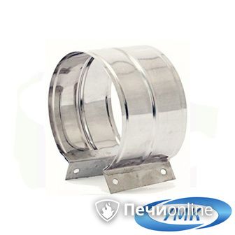  УМК Хомут обжимной D100 0.5 мм нержавейка в Абакане