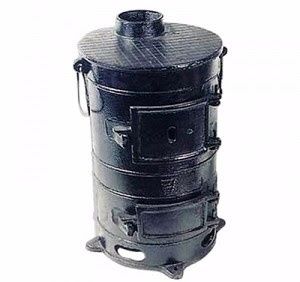 Печь-буржуйка Буржуйка ПОВ-57 армейская чугунная в Абакане