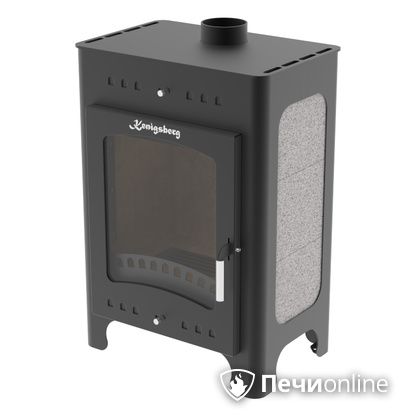 Печь-камин Протопи Кенигсберг 9U без конфорки выход дымохода вверх в Абакане