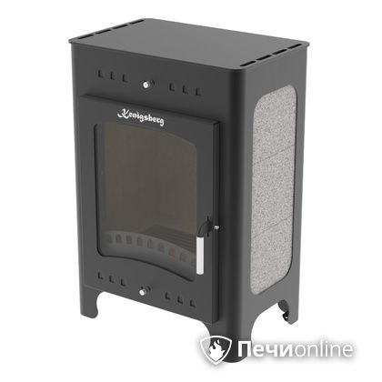 Печь-камин Протопи Кенигсберг 9Z без конфорки выход дымохода назад в Абакане