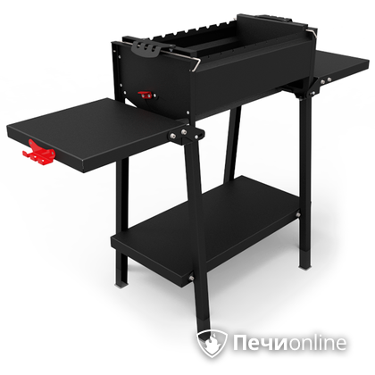 Мангал Grillver Крафтикс Блэк на подставке в Абакане