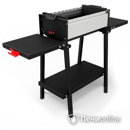 Мангал Grillver Крафтикс Сильвер на подставке в Абакане