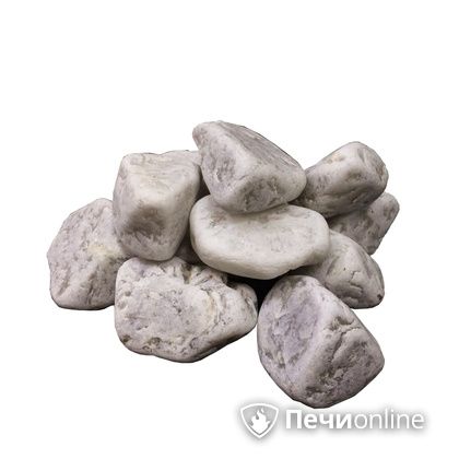 Камни для бани Огненный камень Кварц шлифованный отборный 10 кг ведро в Абакане