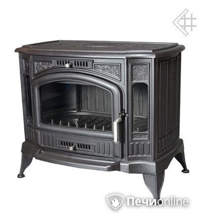 Печь-камин Kratki Koza/K9/турбина 14 кВт чугунная в Абакане