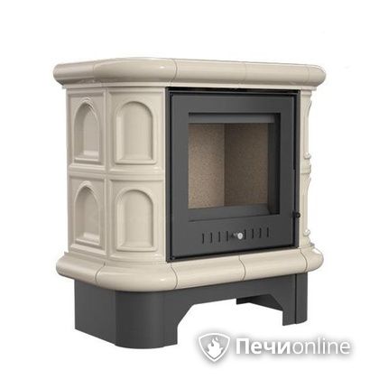 Печь-камин Kratki WK 440 кафельная крем черный в Абакане