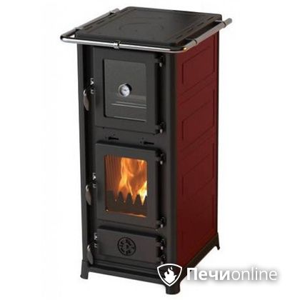 Отопительно-варочная печь MBS Olympia Red с духовым шкафом в Абакане