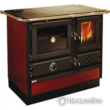 Отопительно-варочная печь MBS Thermo Magnum Red L с духовым шкафом в Абакане